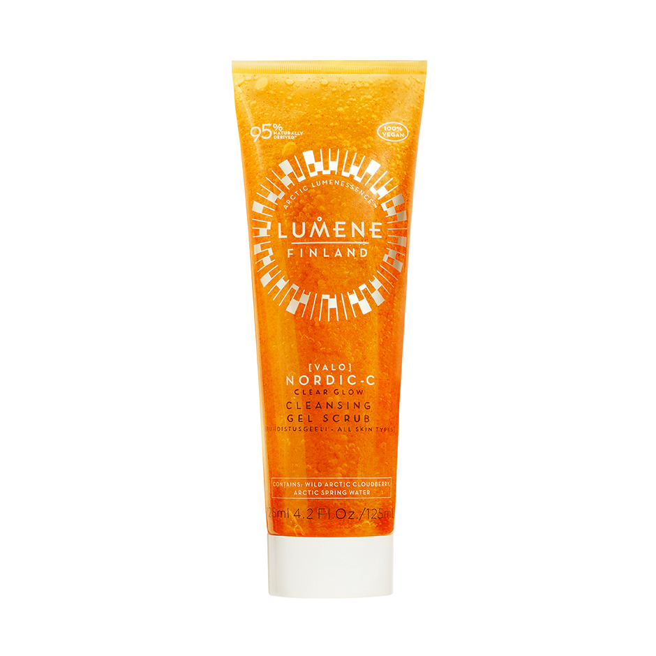 Valo NORDIC-C Clear Glow Cleansing Gel Scrub,   Ansiktspeeling