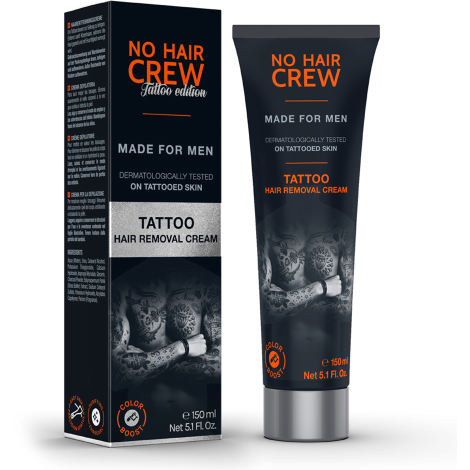 Bilde av No Hair Crew Tattoo Hair Removal Cream 150 Ml