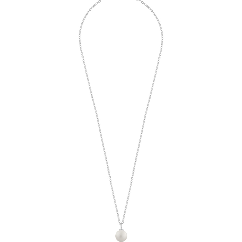 Sunday pendant neck 42 silver/white