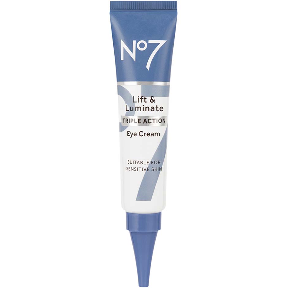 Bilde av No7 Lift & Luminate Triple Action Eye Cream Suitable For Sensitive Skin - 15 Ml