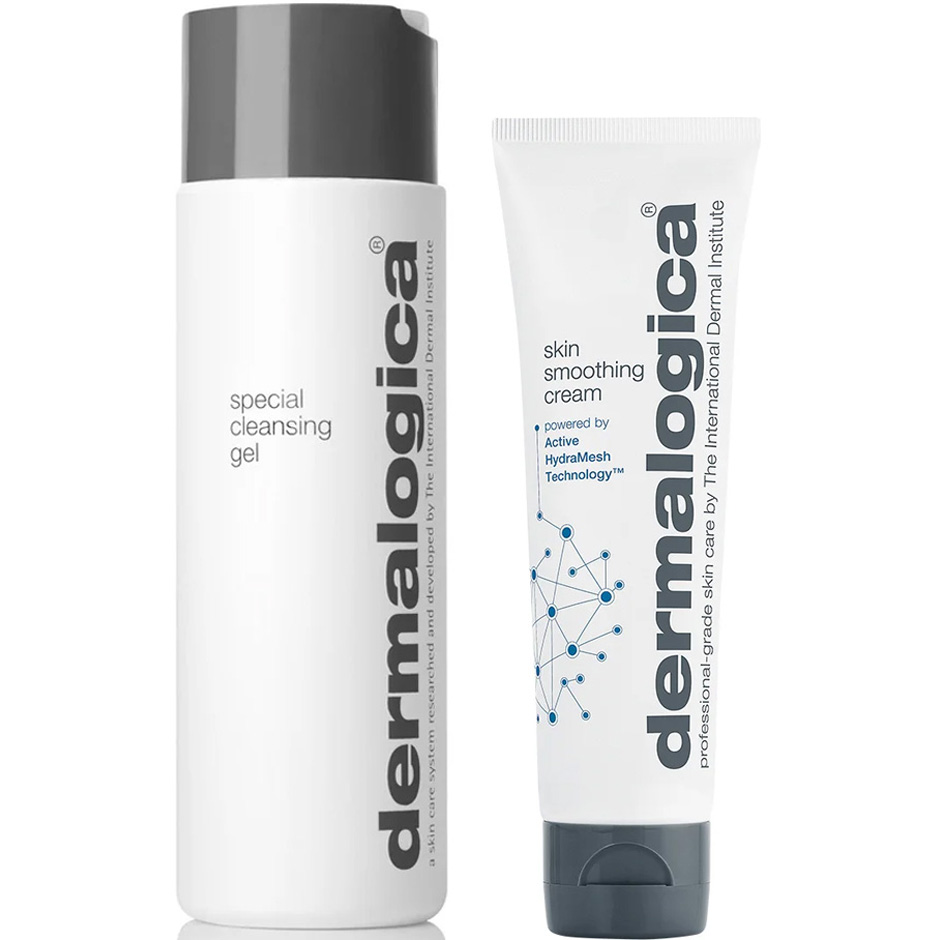 Bilde av Dermalogica Special Cleansing Gel & Hydration Skin Smoothing Cream 250 Ml + 50 Ml