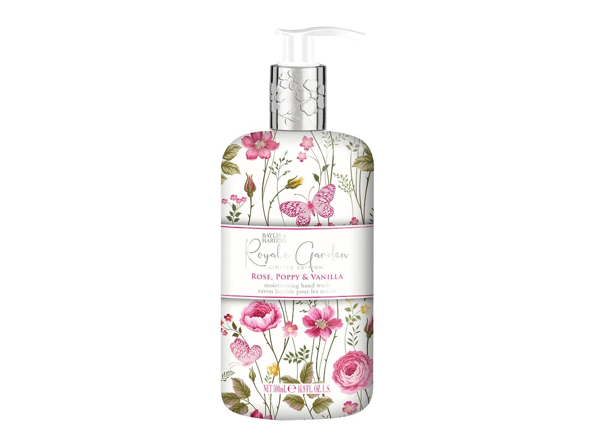 Bilde av Baylis & Harding Royal Garden Hand Wash Poppy & Vanilla - 500 Ml