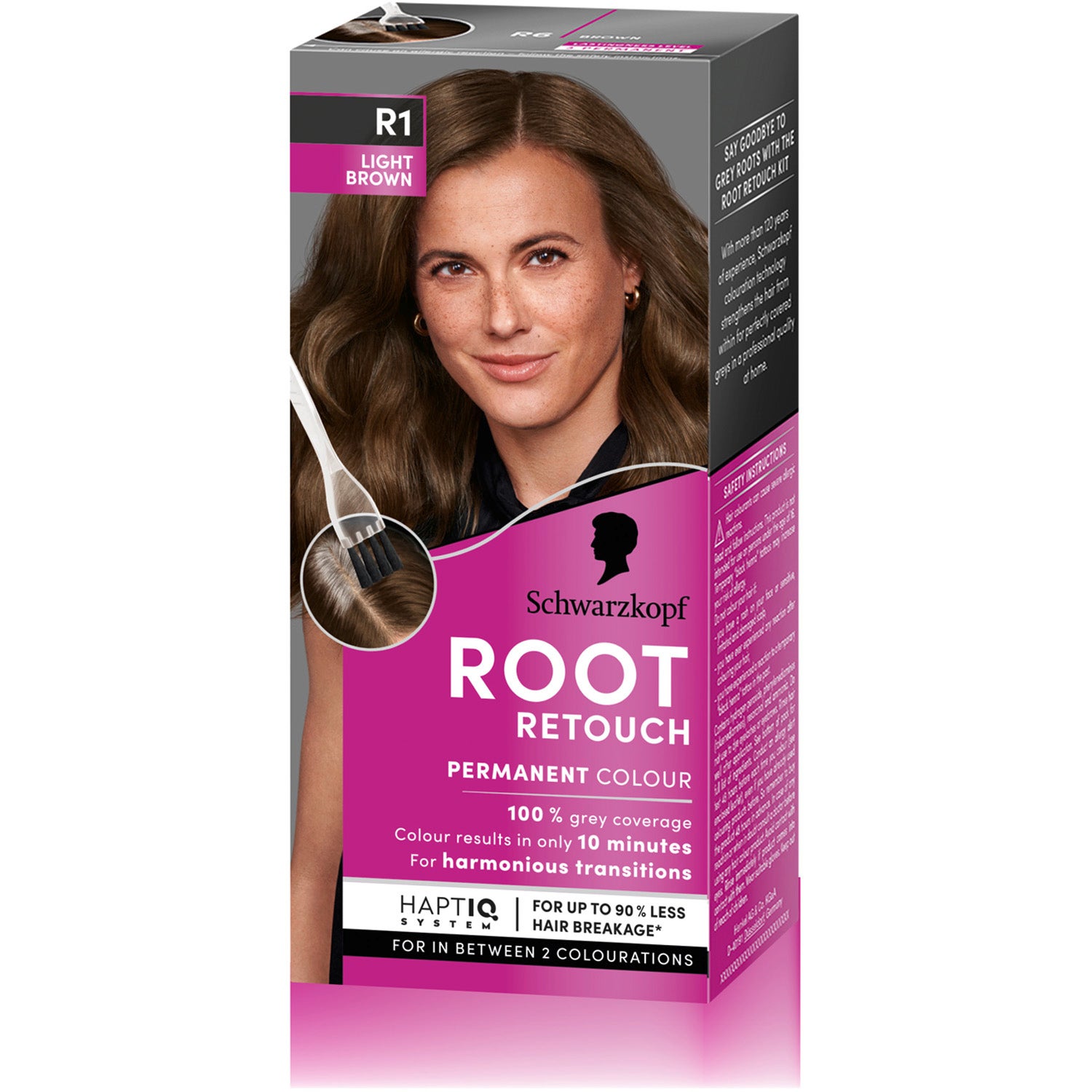 Schwarzkopf Schwarzkopf Root Retouch Permanent Color R1 Light Brown - 1 pcs