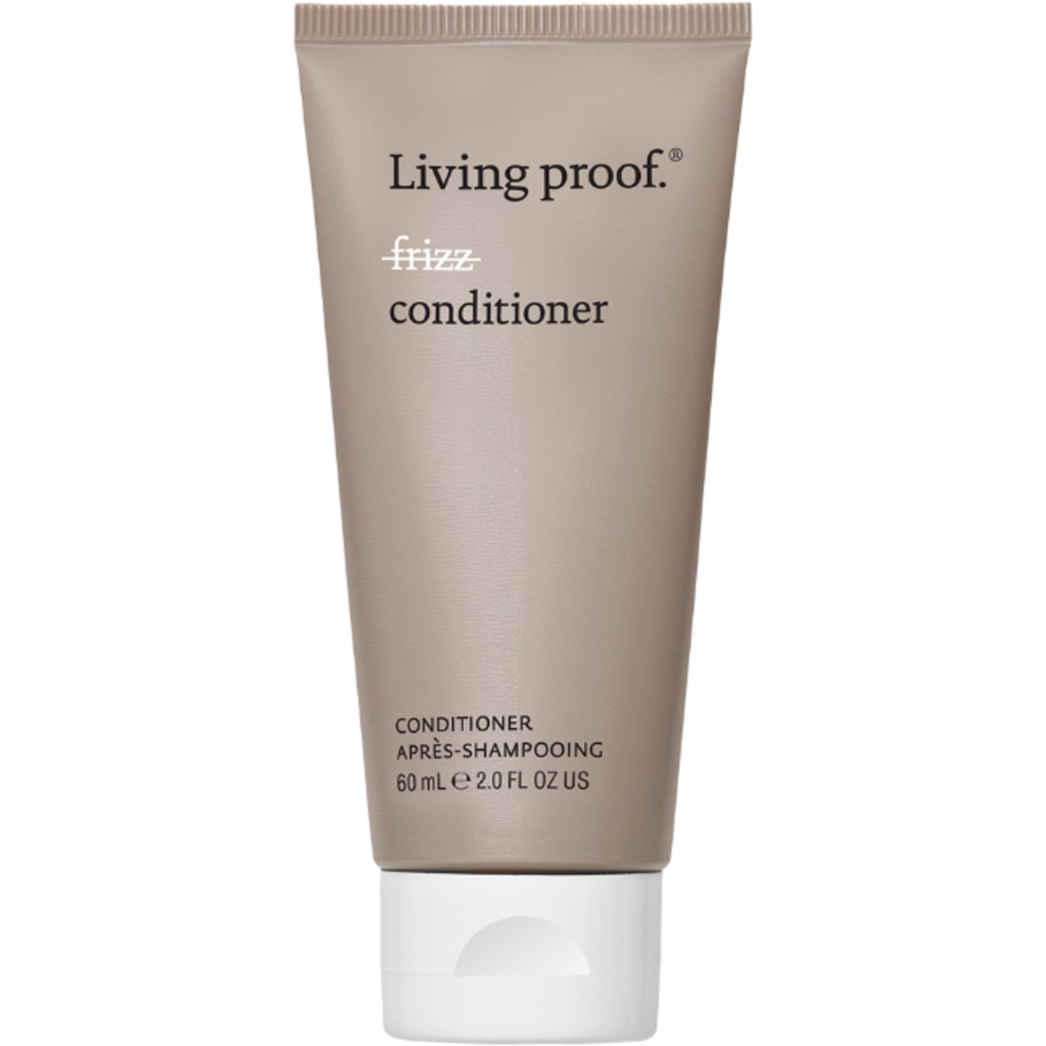 Living Proof No Frizz Conditioner Mini Pleiende balsam som gir rikelig med fuktighet, perfekt for krusete hår, 60 ml - 60 ml