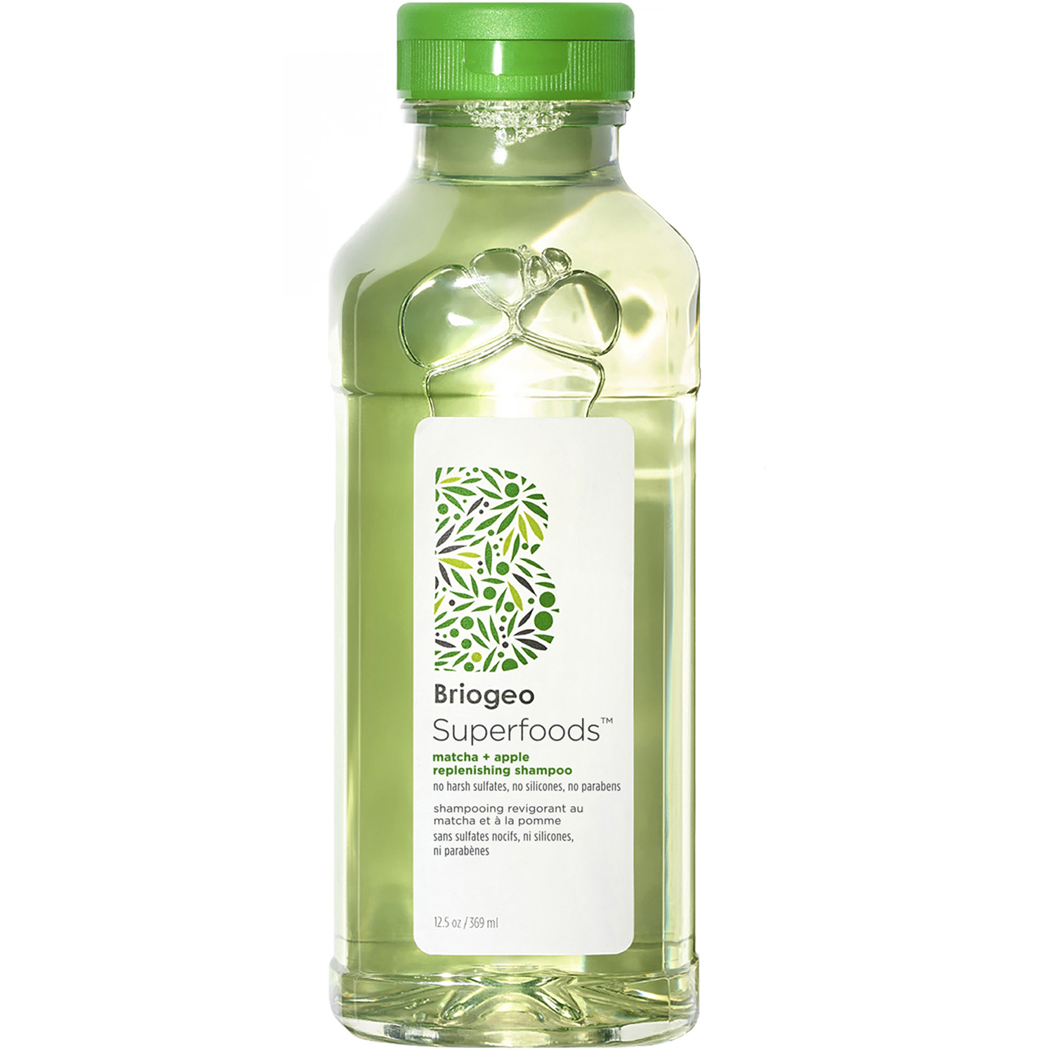 Superfoods Matcha + Apple Replenishing Superfood Shampoo 369ml