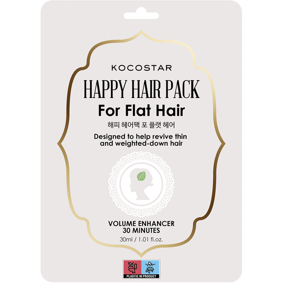 Bilde av Kocostar Happy Hair Pack For Flat Hair 30 Ml