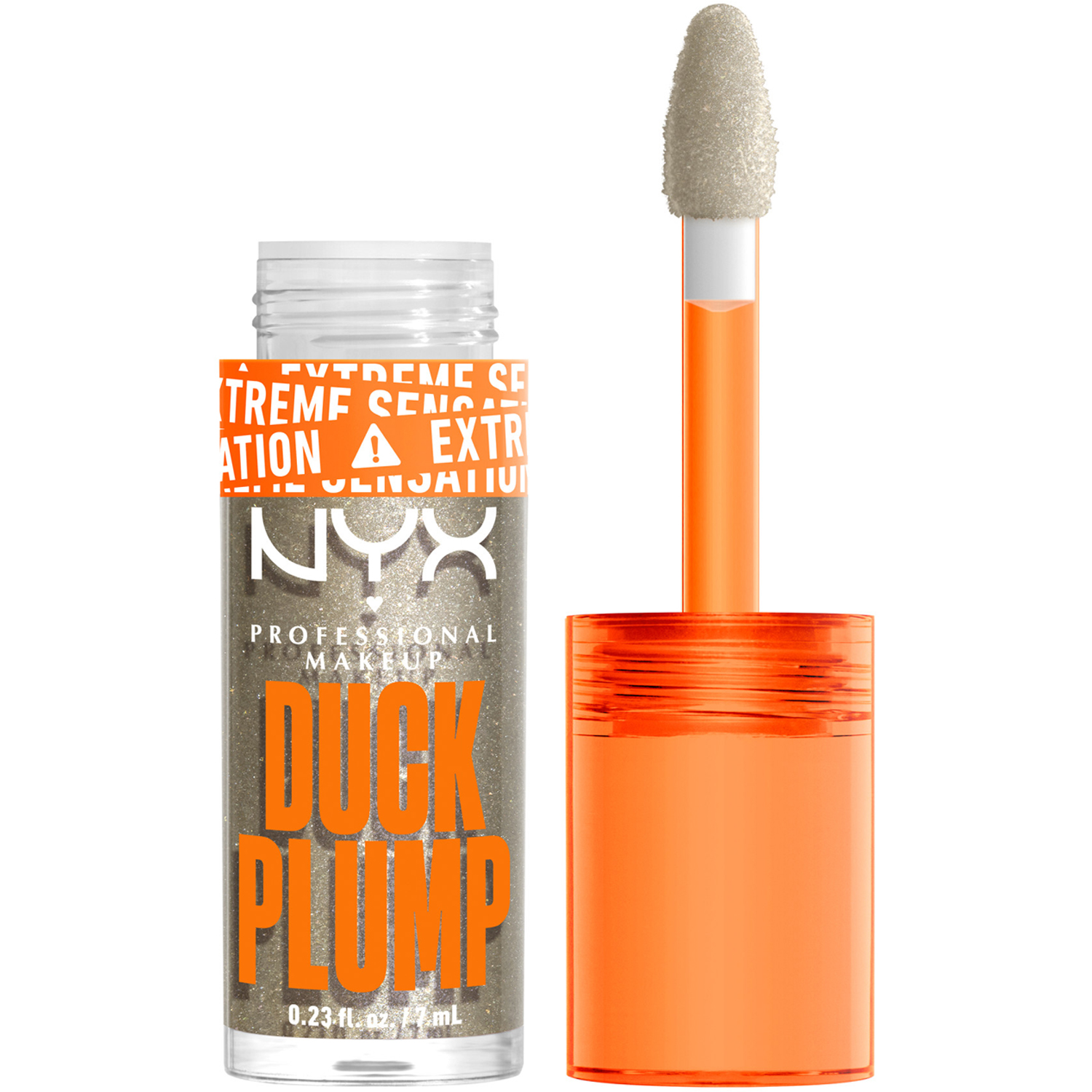 Duck Plump Trickz Lip Lacquer 20 Quazy Silver - 7 ml