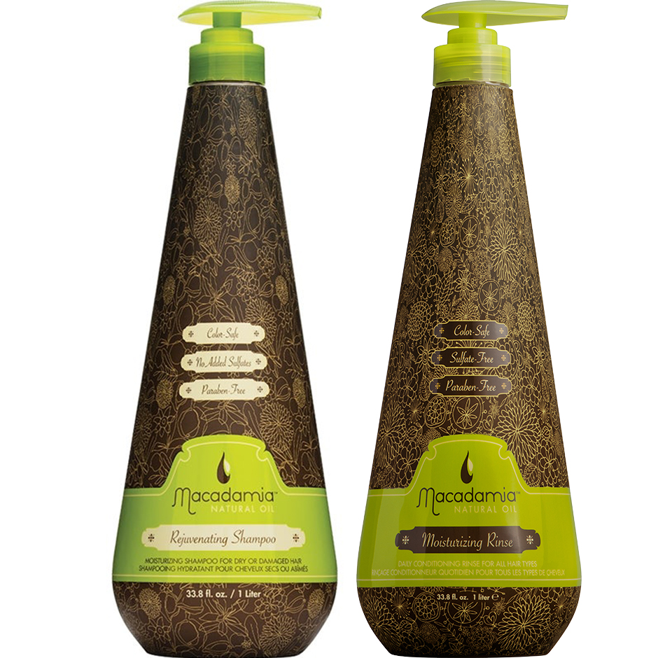 Bilde av Macadamia Macadamia Duo Rejuvinating Shampoo 1000ml, Moisturizing Rinse 1000ml