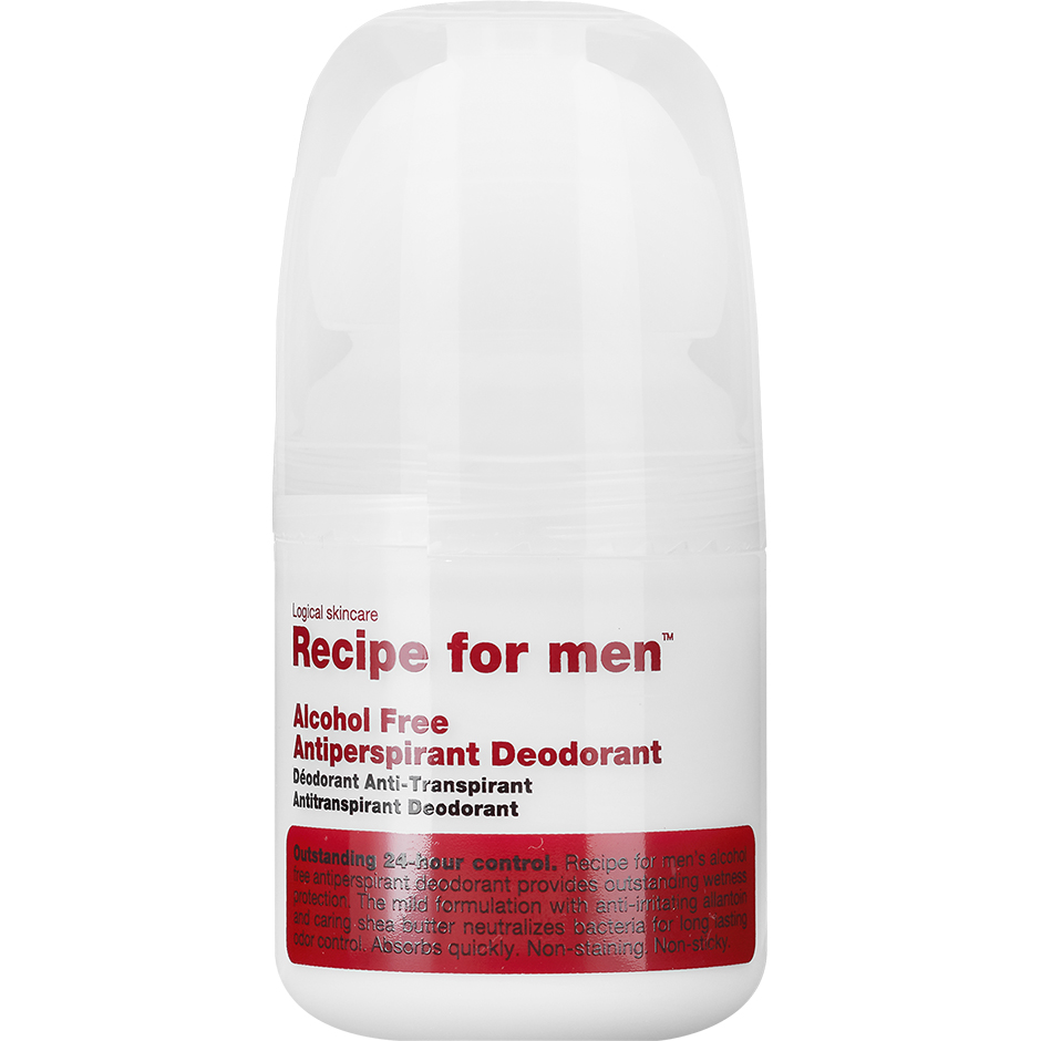 Bilde av Recipe For Men Antiperspirant Deodorant Alcohol Free - 60 Ml