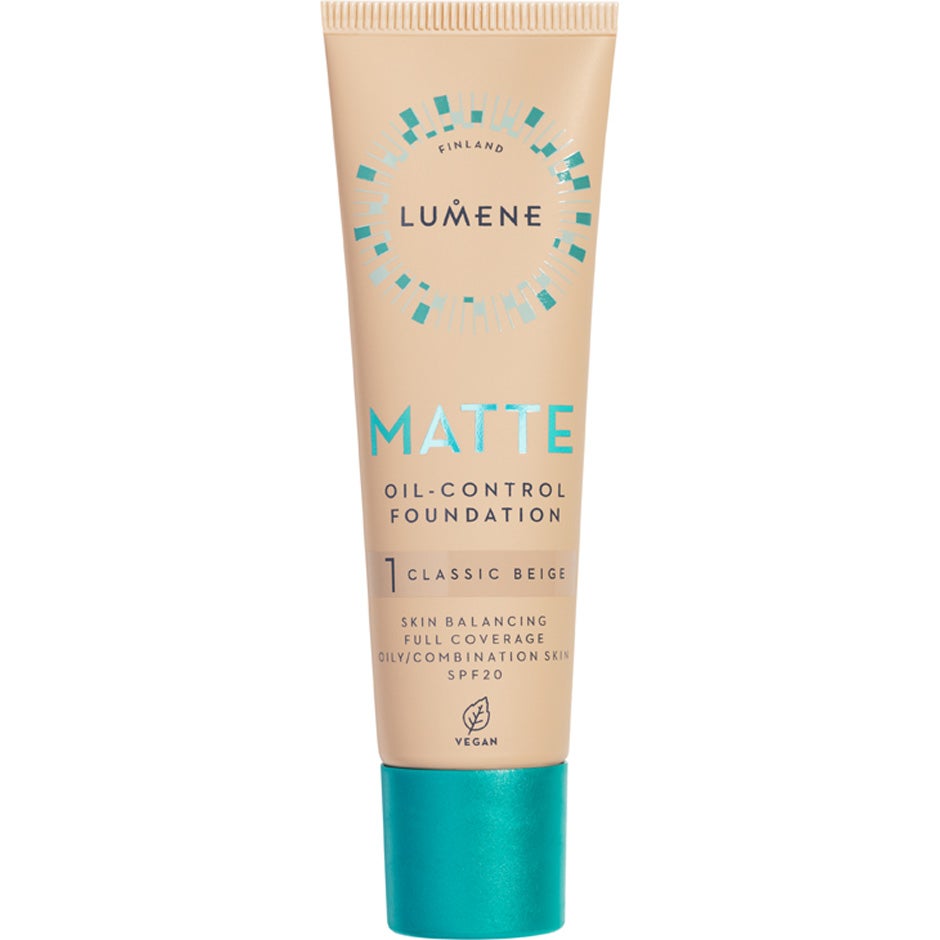 Matte Oil-Control Foundation SPF20 1 Classic Beige