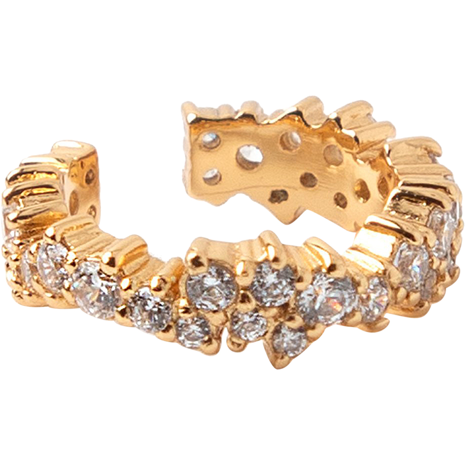 Crystal Cluster Single Ear Cuff