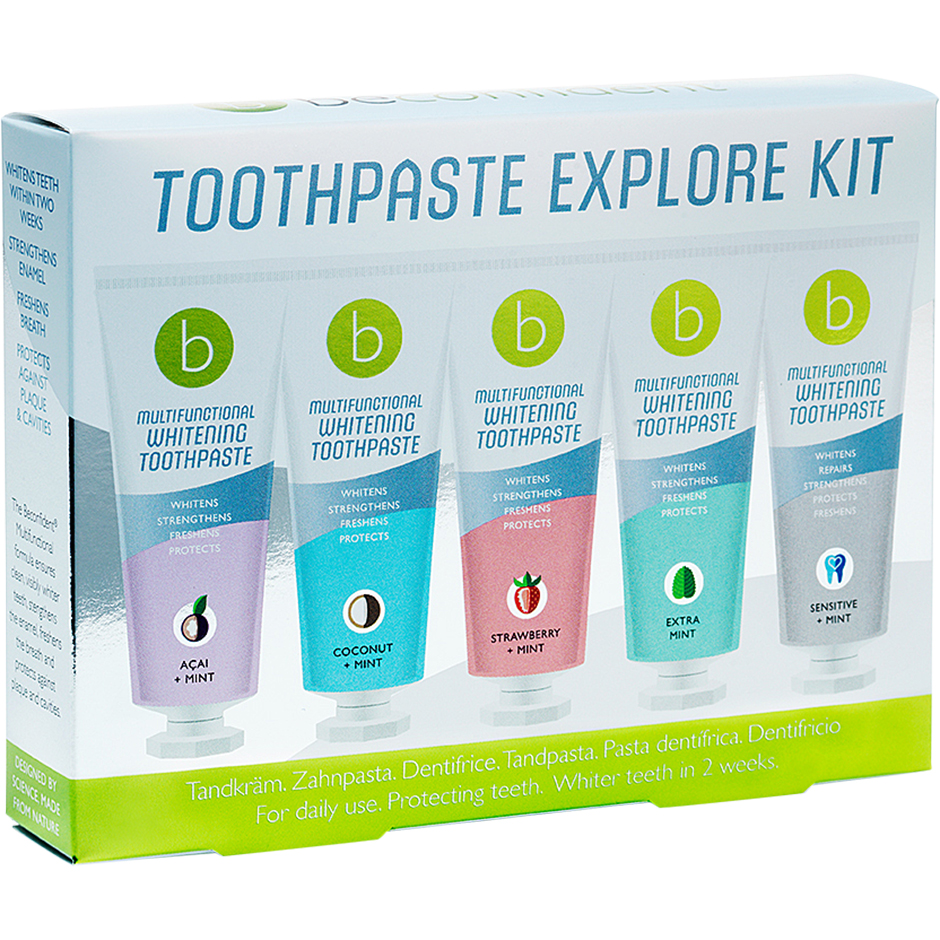 Bilde av Beconfident Multifunctional Whitening Toothpaste Explore Kit - 125 Ml