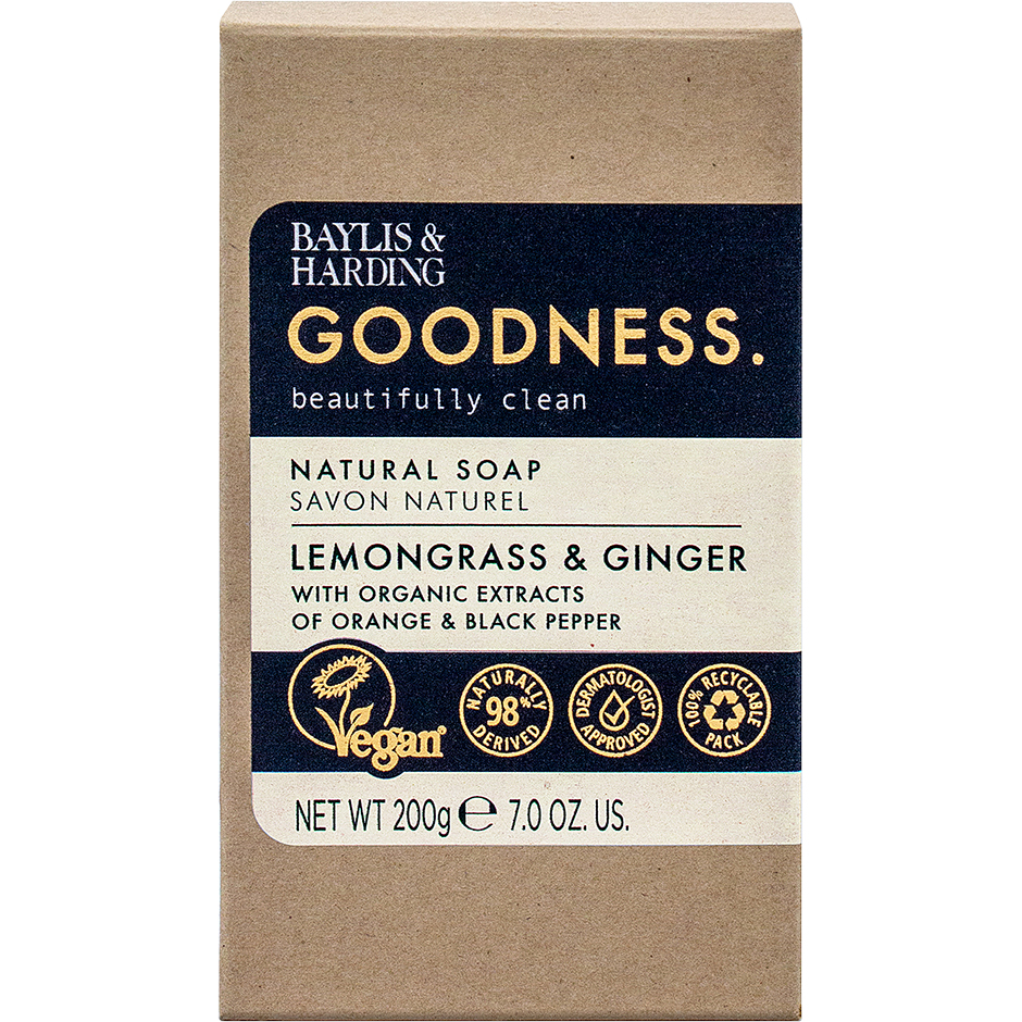 Bilde av Baylis & Harding Goodness Lemongrass & Ginger Soap 200 G