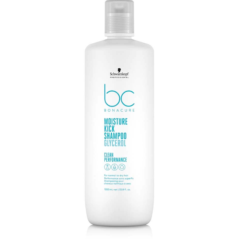 Bilde av Schwarzkopf Professional Bc Moisture Kick Shampoo - 1000 Ml