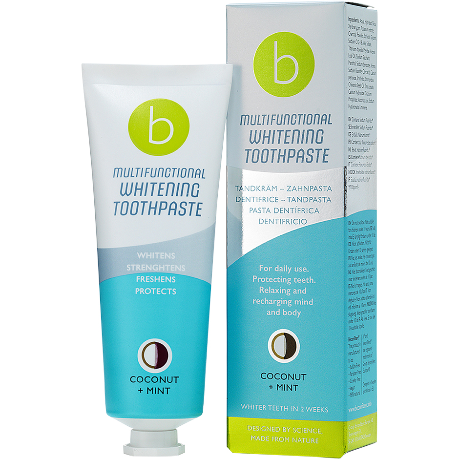 Bilde av Beconfident Multifunctional Whitening Toothpaste Coconut Mint - 75 Ml