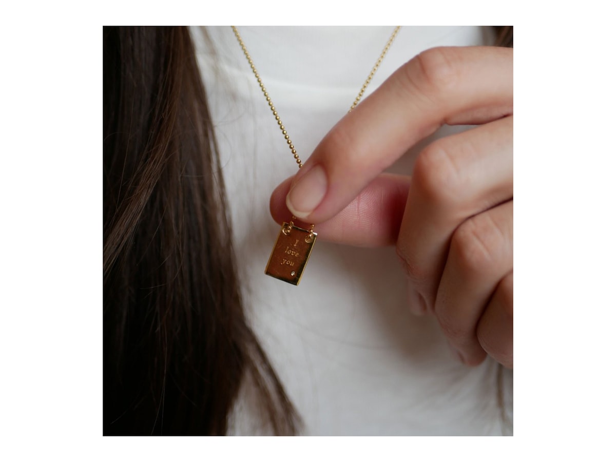 I Love You Necklace