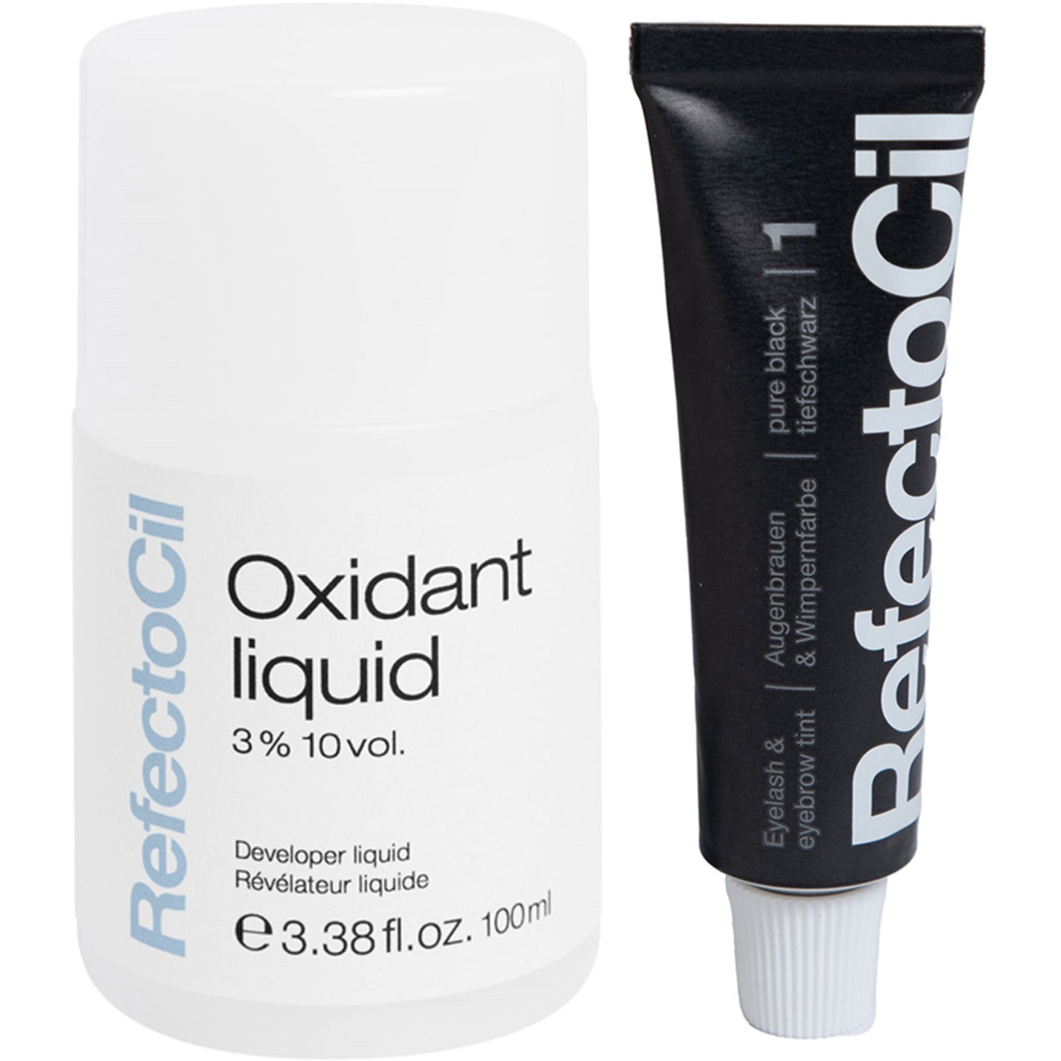 Bilde av Refectocil Eyebrow Color & Oxidant 3% Liquid Black