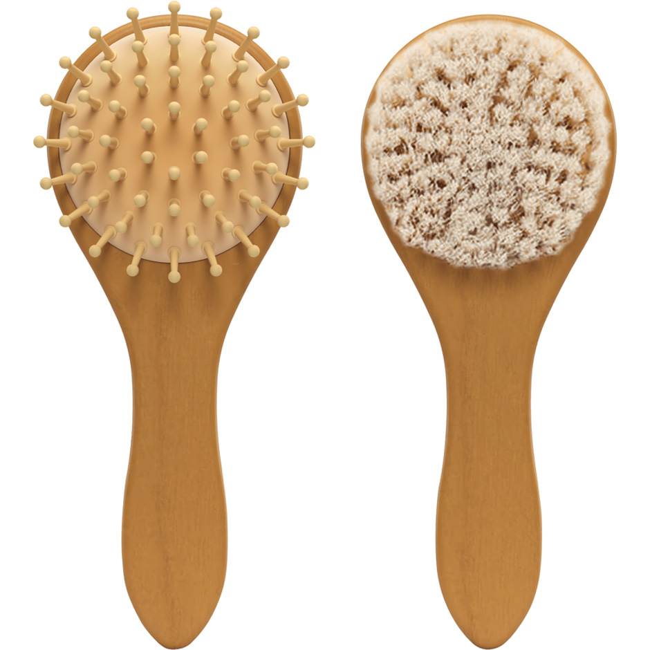 Bilde av Arc Of Sweden Wooden Hair Brush Set