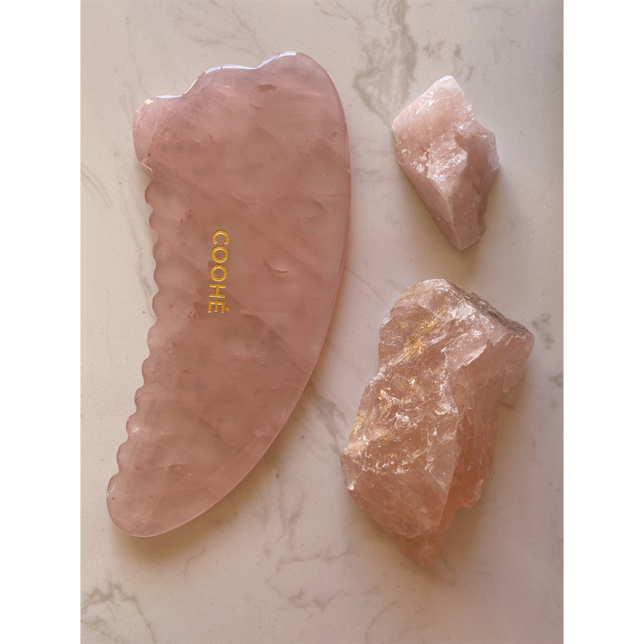 Gua Sha Rosa Quartz Body