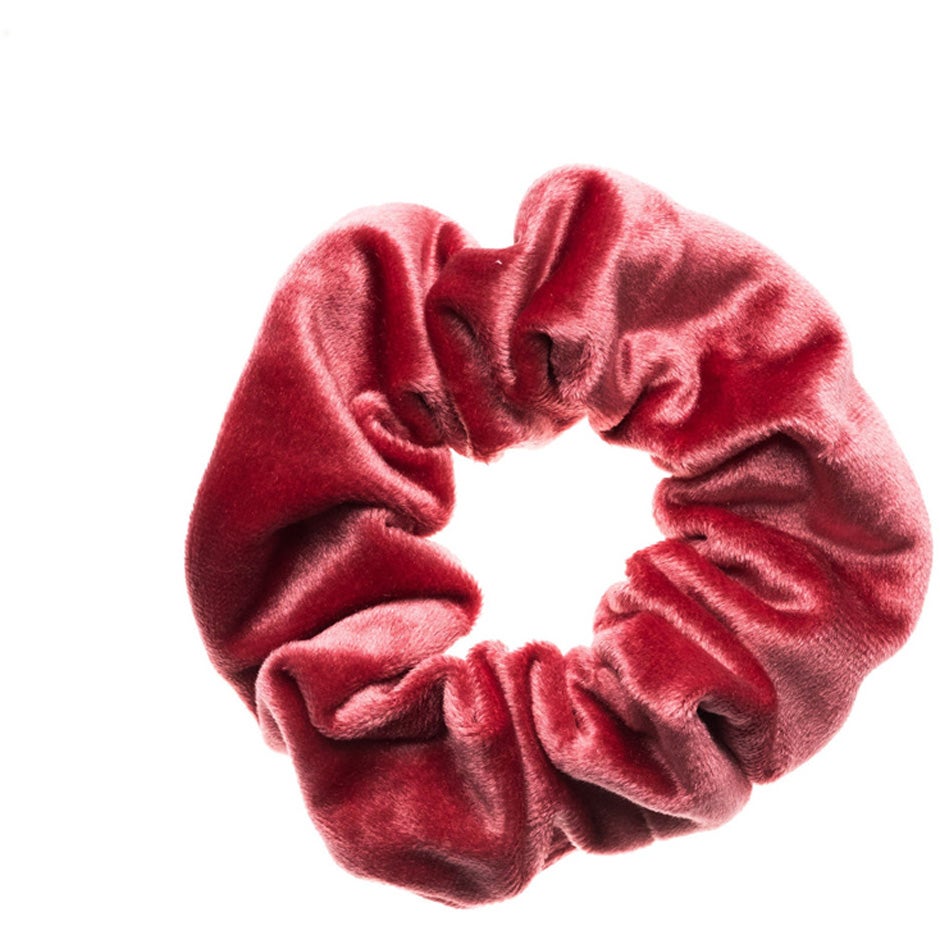 Bilde av Dark Velvet Scrunchie Candy Pink