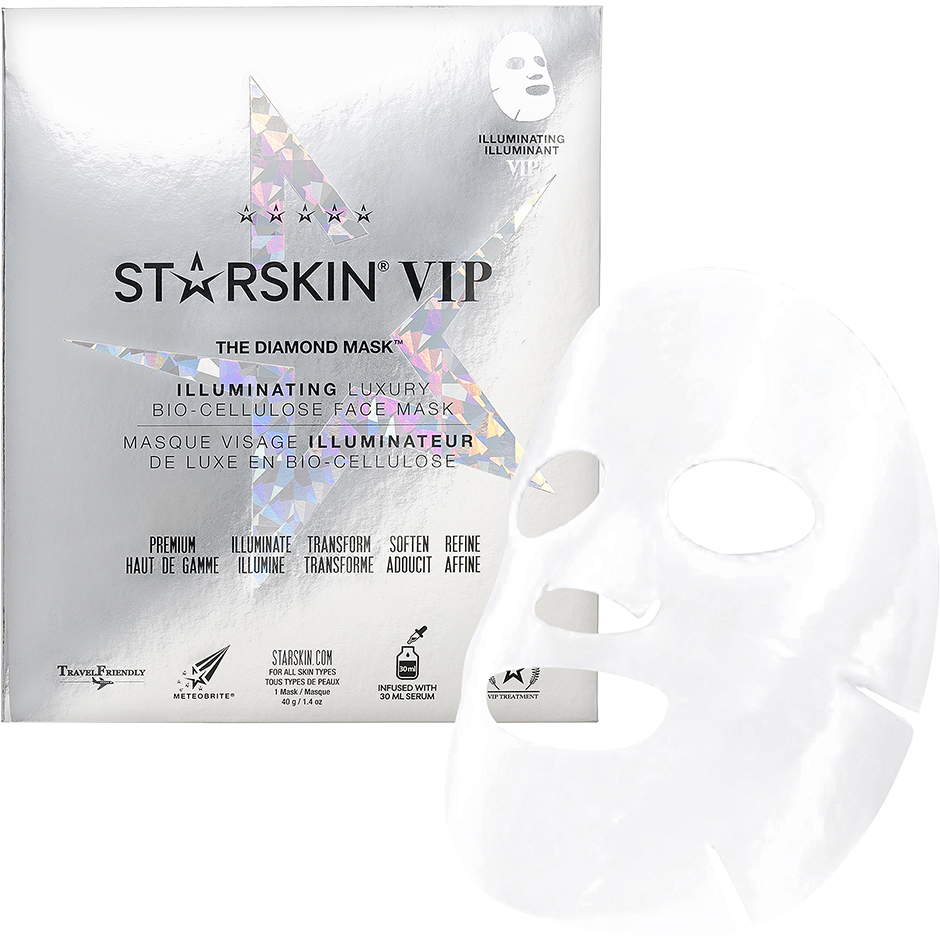 Bilde av Starskin The Diamond Mask Illuminating Bio-cellulose Face Mask - 40 G