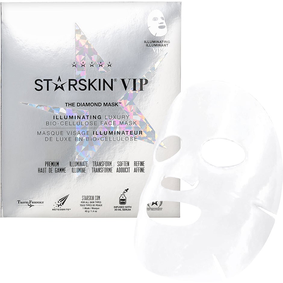 Bilde av Starskin The Diamond Mask Illuminating Bio-cellulose Face Mask - 40 G