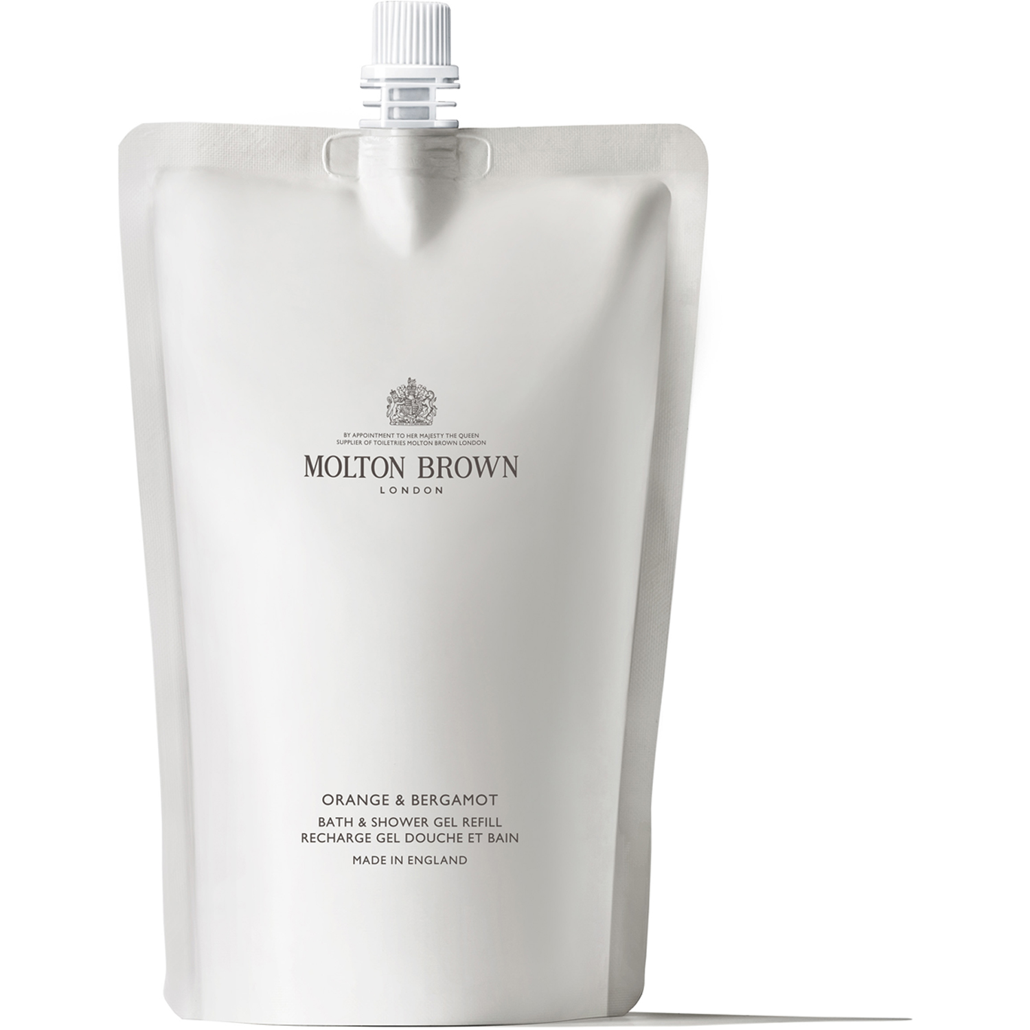 Orange & Bergamot Bath And Shower Gel Refill Pouch (400 ml)