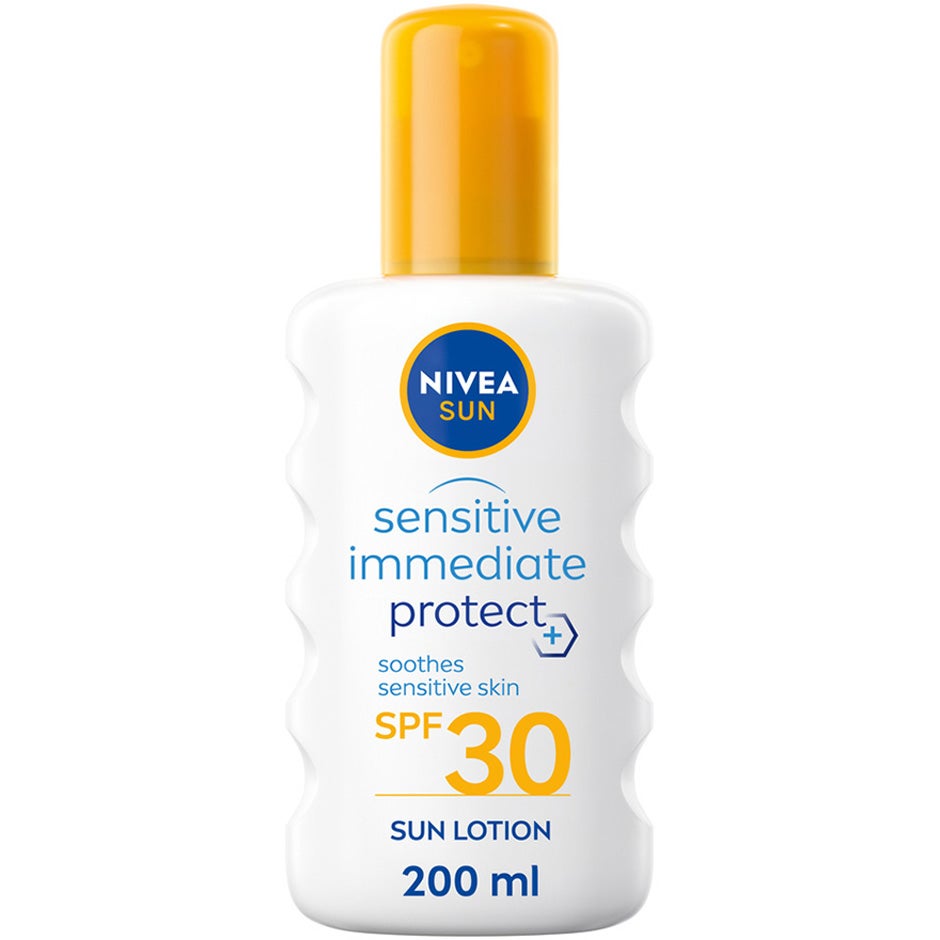 NIVEA Sensitive Immediate Protect Soothing Sun Spray SPF30 200 ml