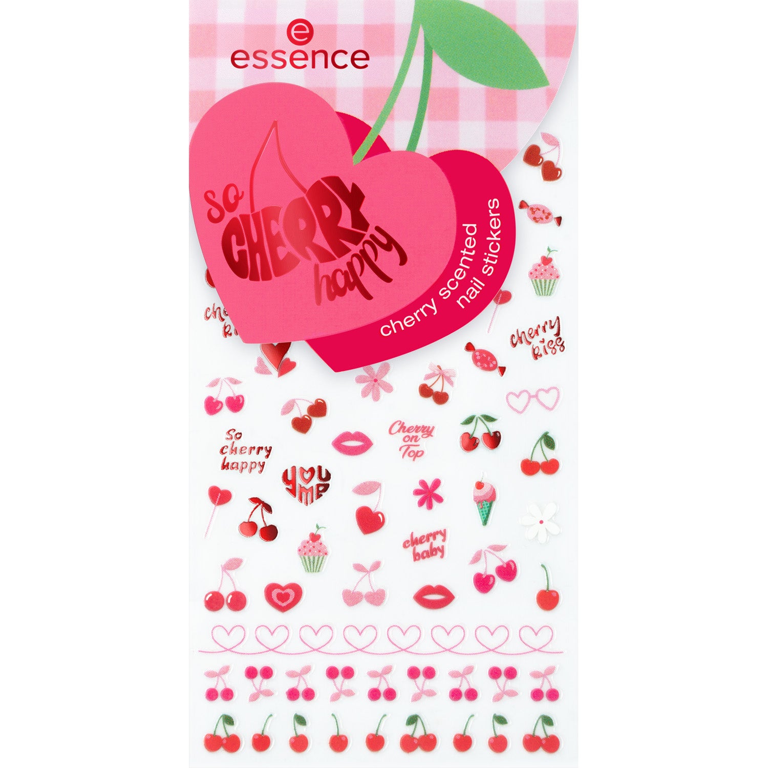 essence So Cherry Happy Cherry Scented Nail Stickers