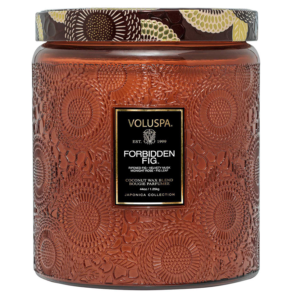 Bilde av Voluspa Luxe Jar Candle Forbidden Fig 140h - 1250 G