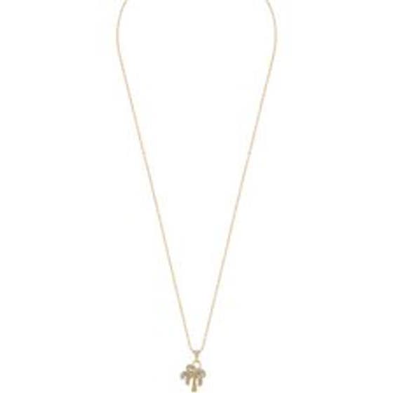 Vibe pendant neck 42 palm gold/clear
