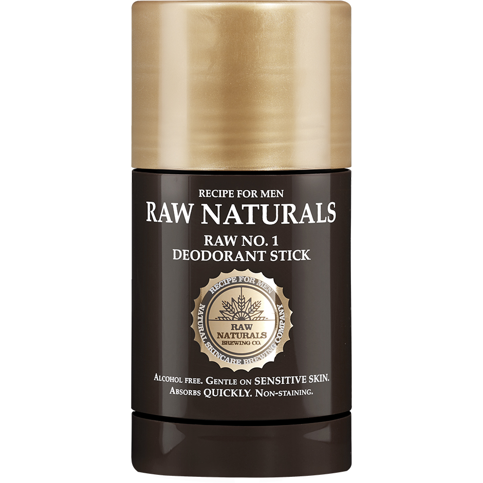Bilde av Raw Naturals By Recipe For Men No1 Deodorant Stick 75 Ml