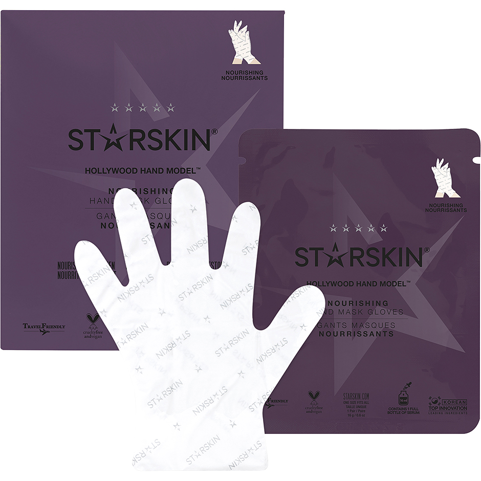 Bilde av Starskin Hollywood Hand Model Nourishing Hand Mask Gloves - 16 G