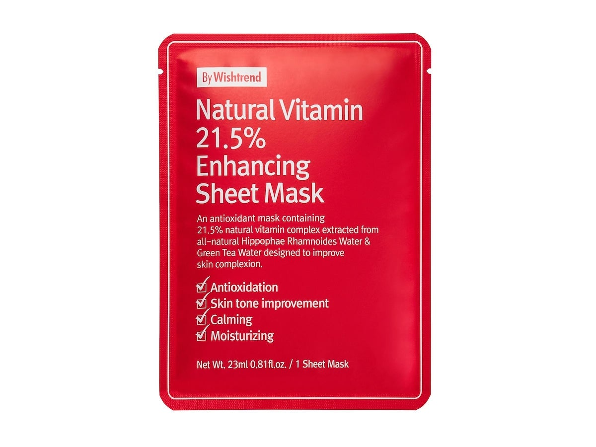 Natural Vitamin 21,5% Enhancing Sheet Mask