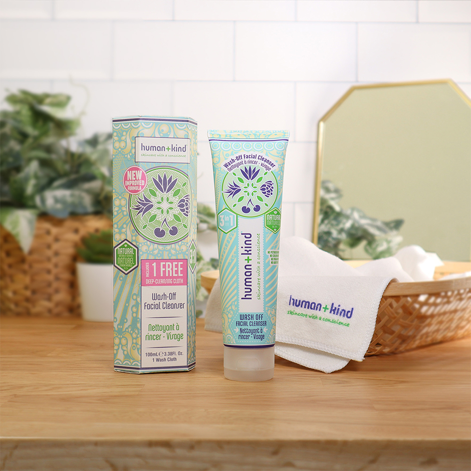 Wash+Off Facial Cleanser