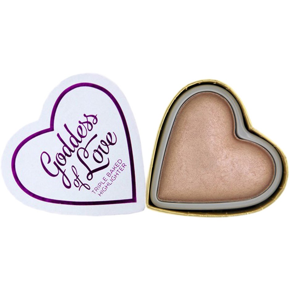 Bilde av Makeup Revolution I Heart Makeup Blushing Hearts Goddess Of Love Highlighter