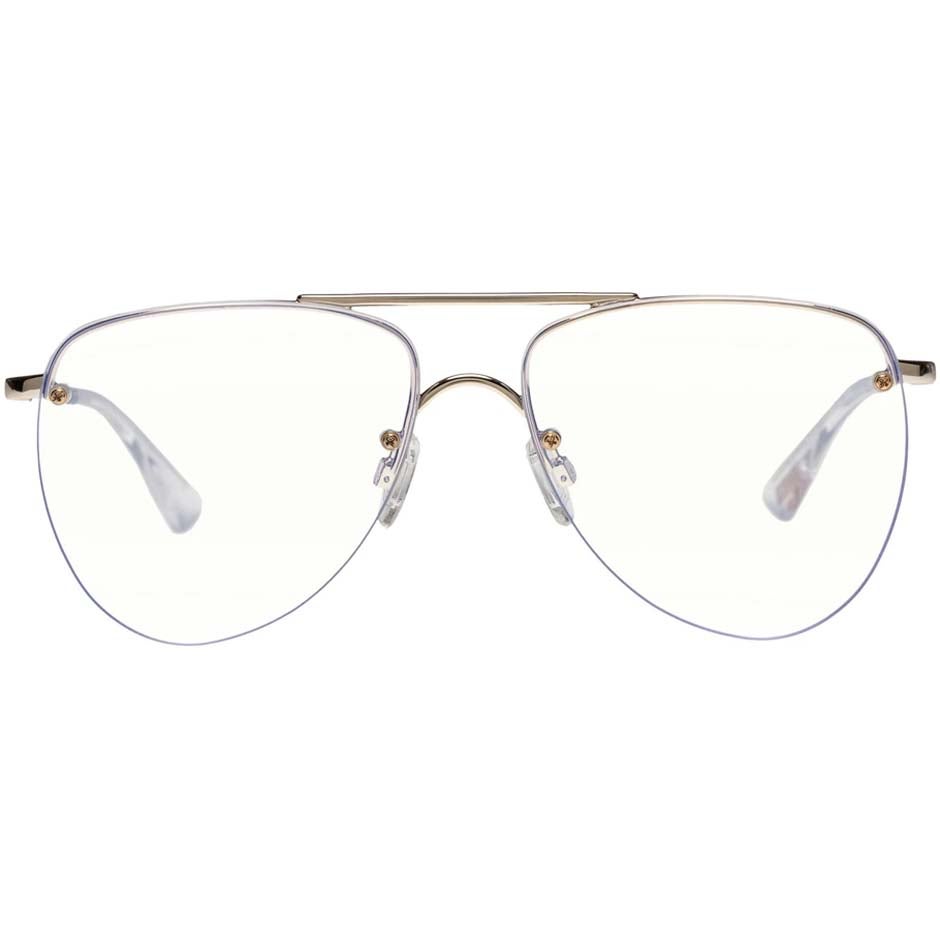 Bilde av Le Specs The Prince Blue Light Glasses Bright Gold W/anti Blue Light Lens