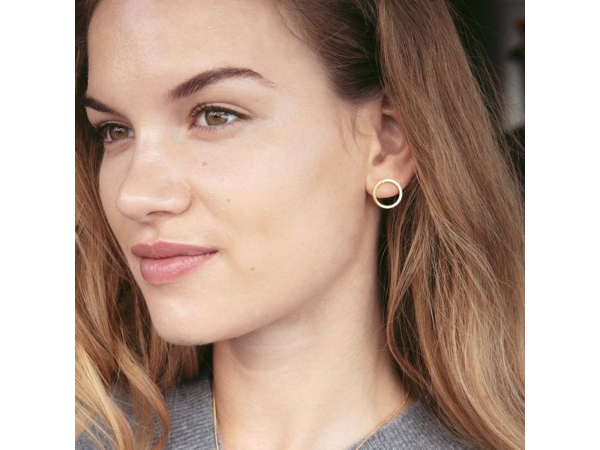 Circle Small Steel Ear