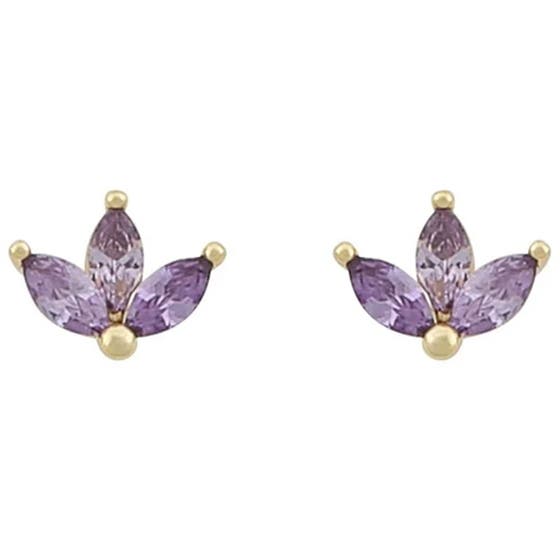 London small ear gold/purple