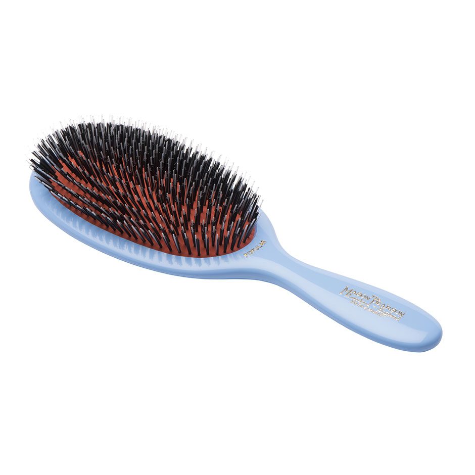 Bilde av Mason Pearson Hair Brush In Bristle & Nylon Popular Blue