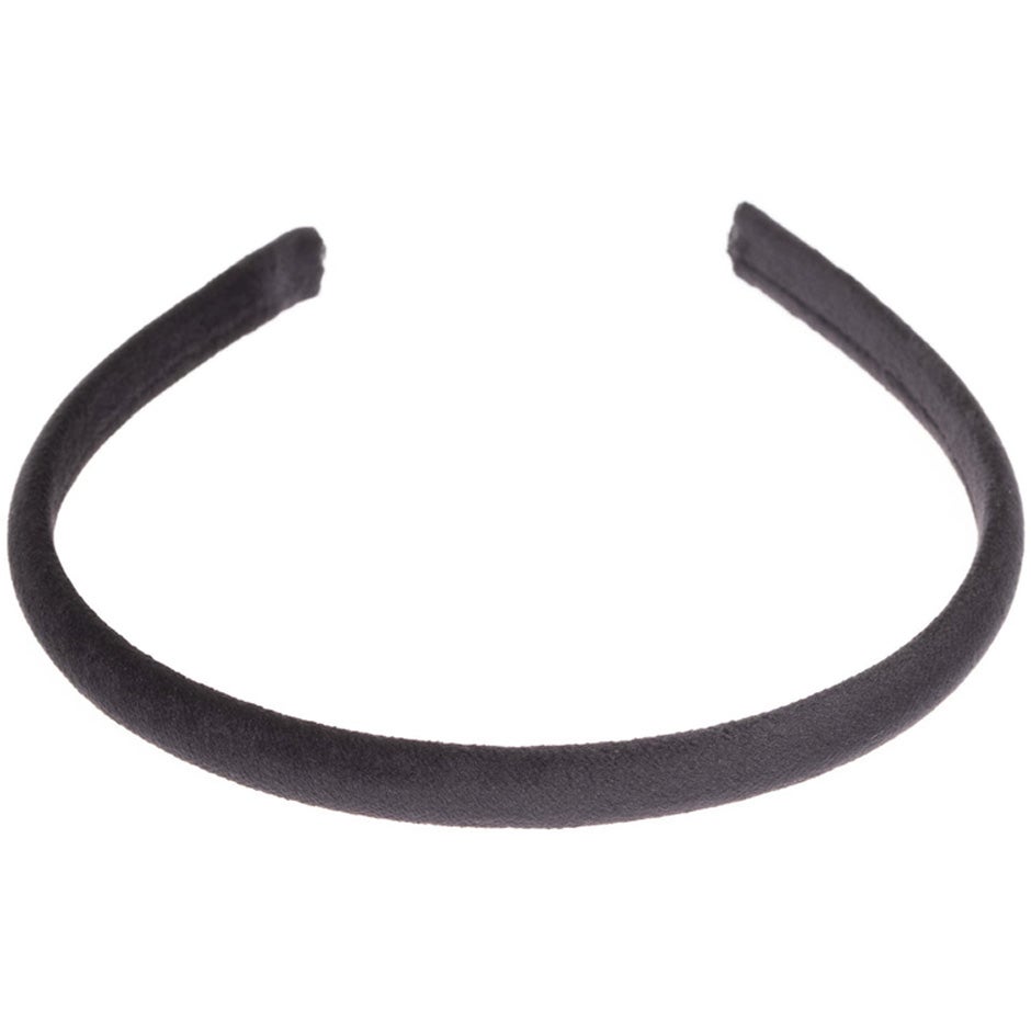 Bilde av Dark Velvet Hair Band Thin Black