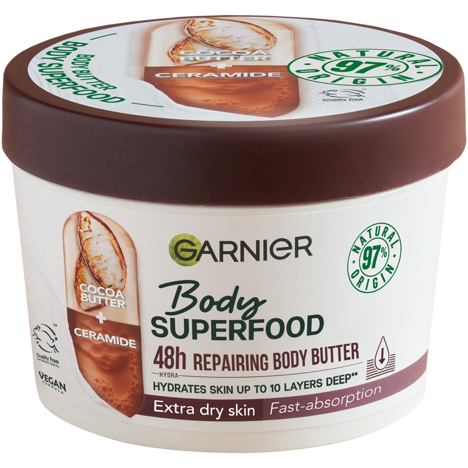 Garnier Body Superfood Cocoa 380ml