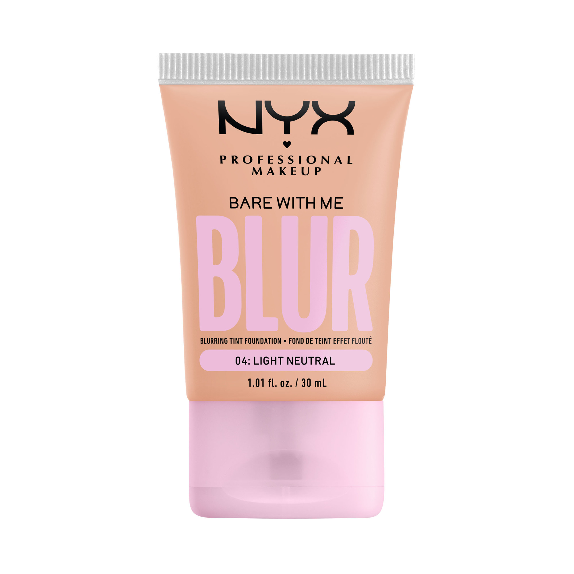 Bilde av Nyx Professional Makeup Bare With Me Blur Tint Foundation Light Neutral - Fair Beige With A Warm Undertone 04 - 30 Ml