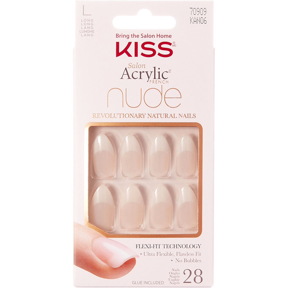 Salon Acrylic Nude Nails Sensibility 28pcs