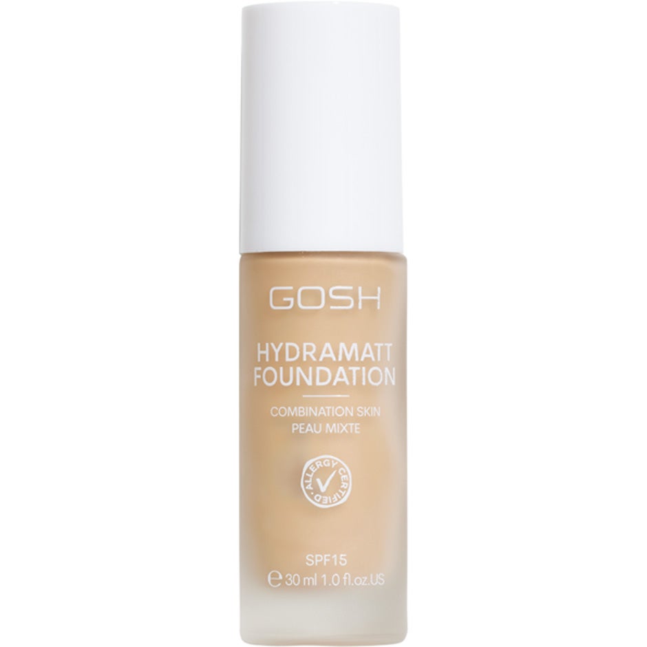 Bilde av Gosh Hydramatt Foundation Medium - Red/warm Underrtone 006y - 30 Ml