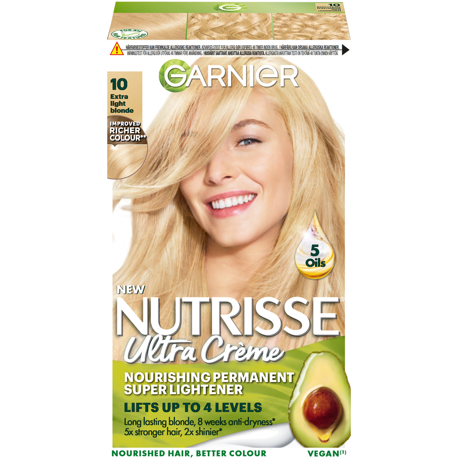 Garnier Nutrisse Cream 100 Extra Light Blond – 1 pcs