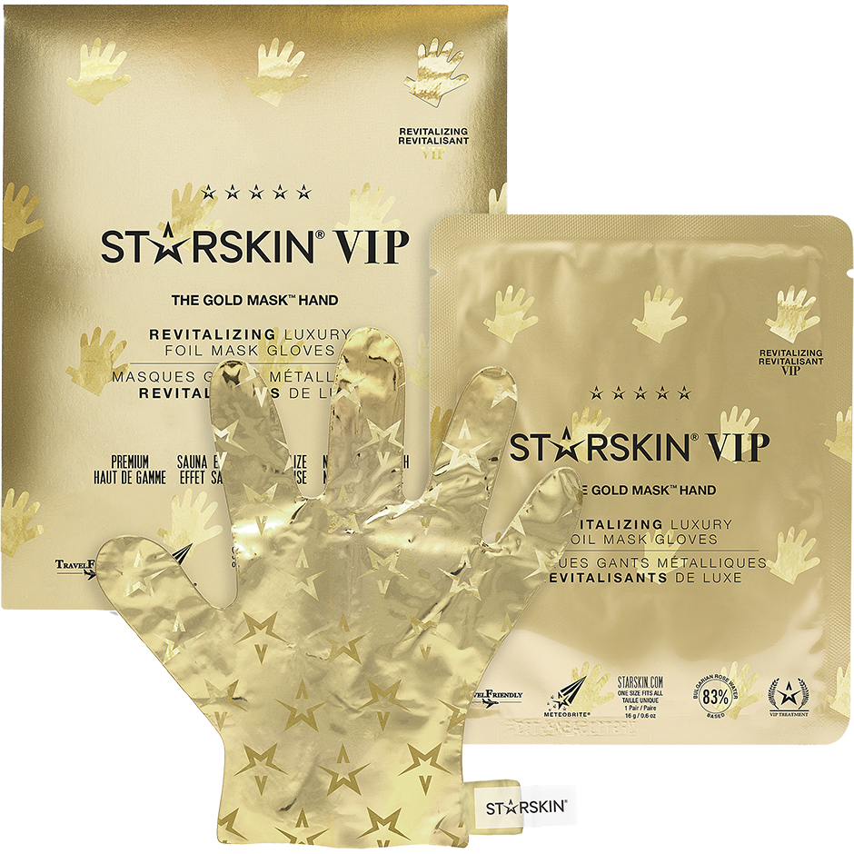 Bilde av Starskin The Gold Mask Hand Hand Revitalizing Luxury Foil Mask Gloves - 16 G