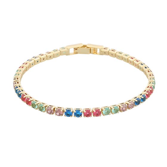 Unnie brace gold/mix blue