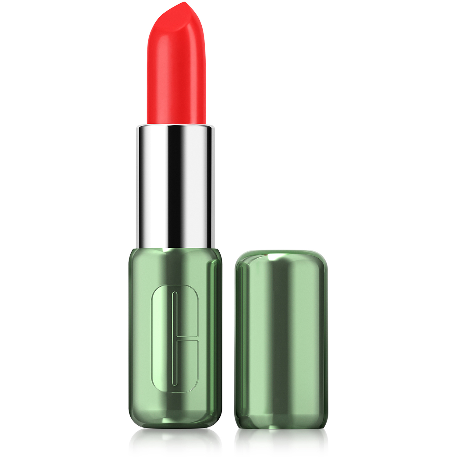 Clinique Pop Longwear Lipstick Satin Poppy Pop – 3,9 g