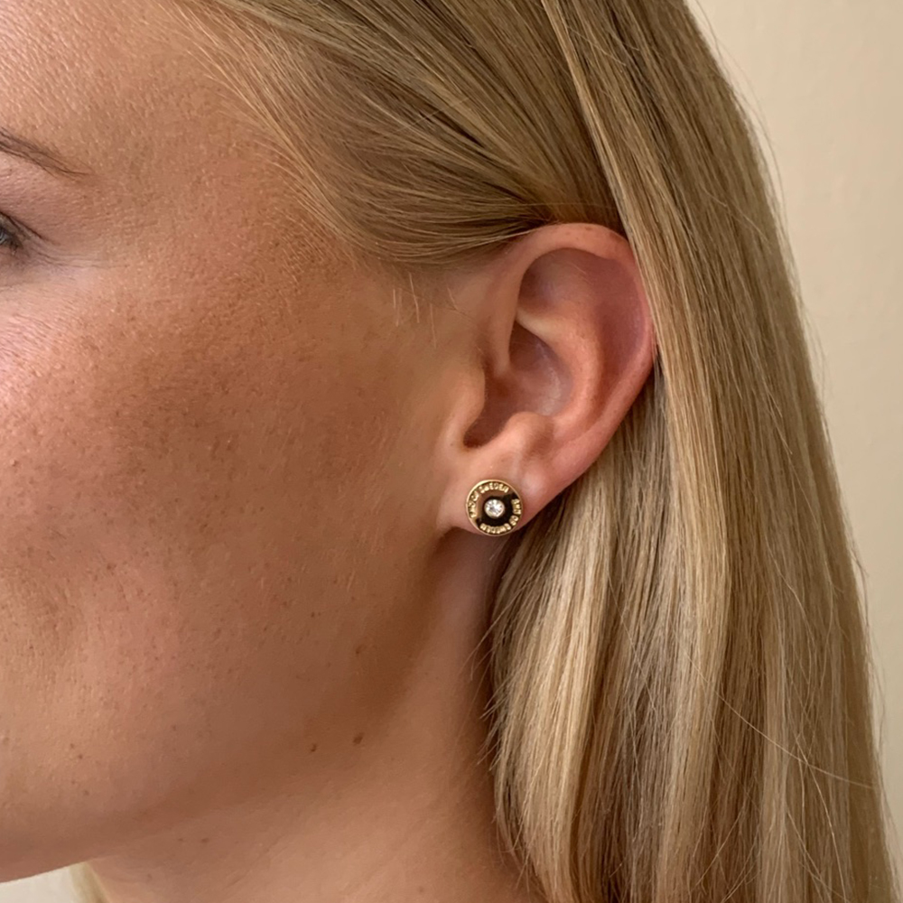 Harly Small Ear Gold/Clear